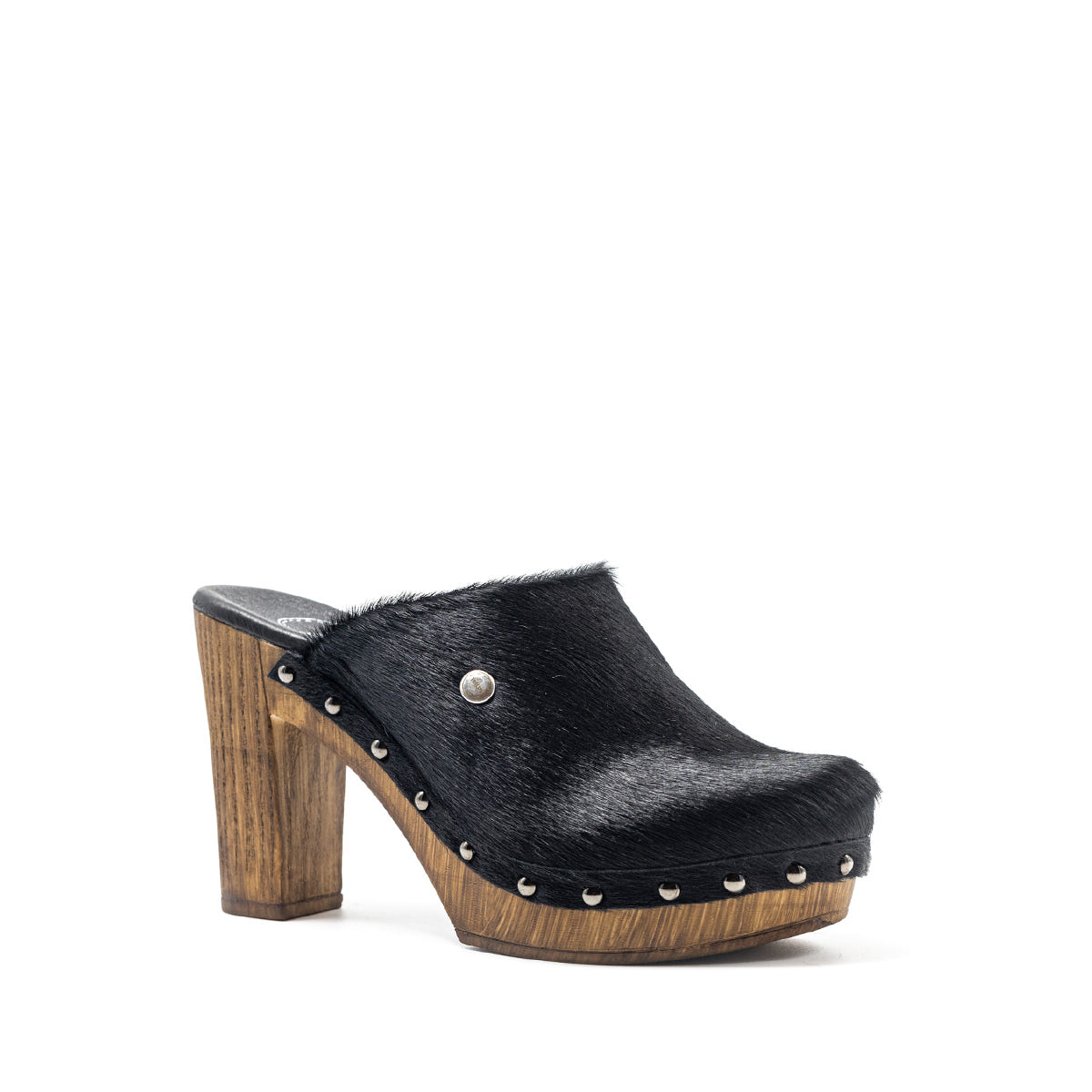 Zueco Comillas Pelo Negro Tuilus