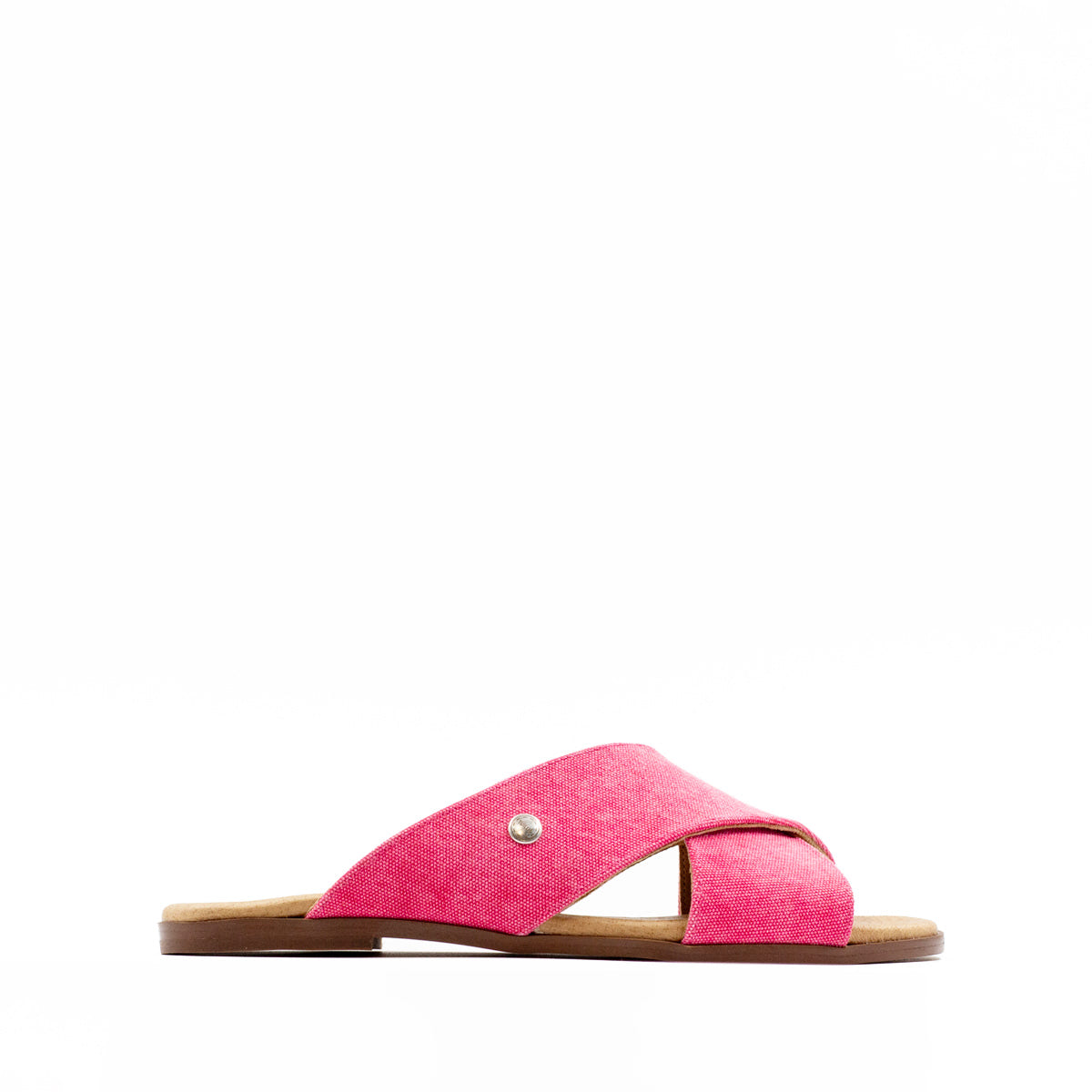 Sandalia Plana Cross Fresa Tuilus