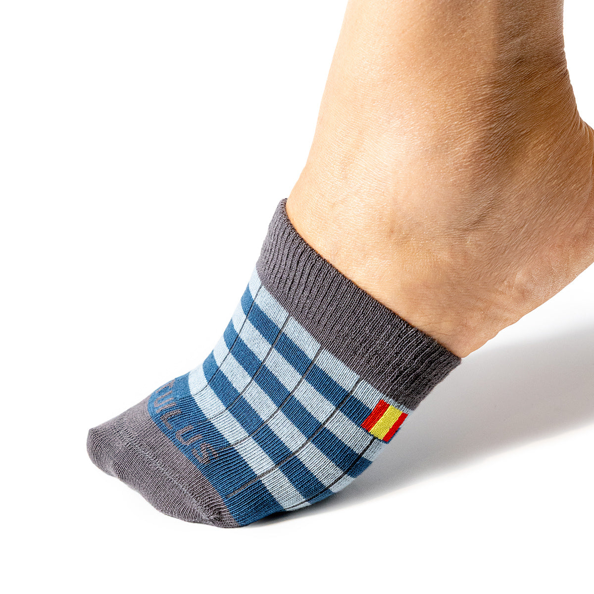 Calcetines Zueco Azul Gris Tuilus