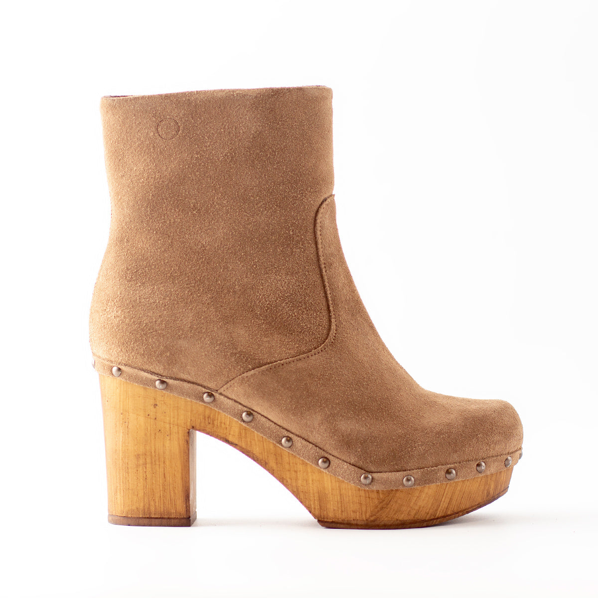 Cannes Mole Split Leather Ankle Boots