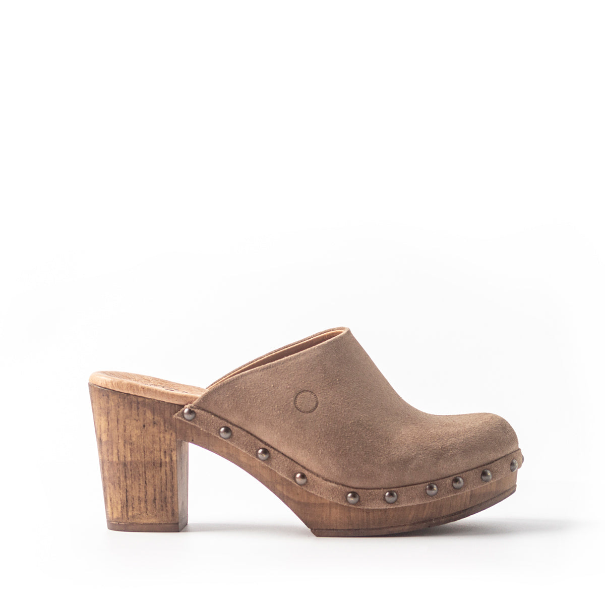 Cullera Suede Mink Clogs