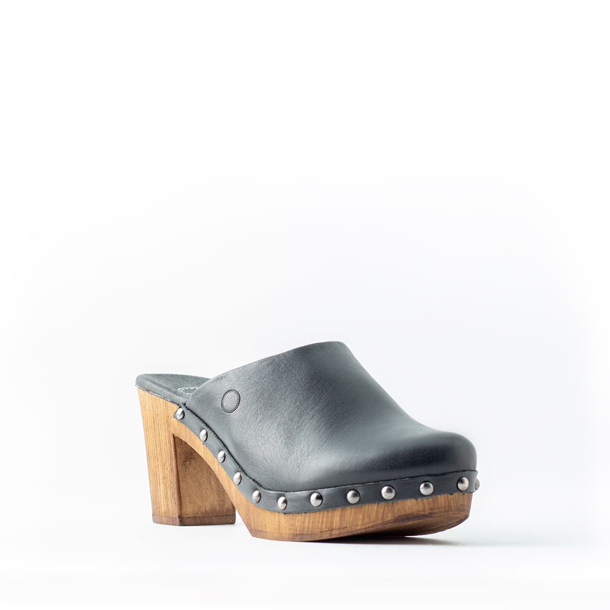 Zueco Cullera Piel Negro Tuilus