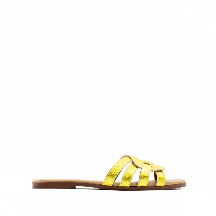 Gold Sea Flat Sandal