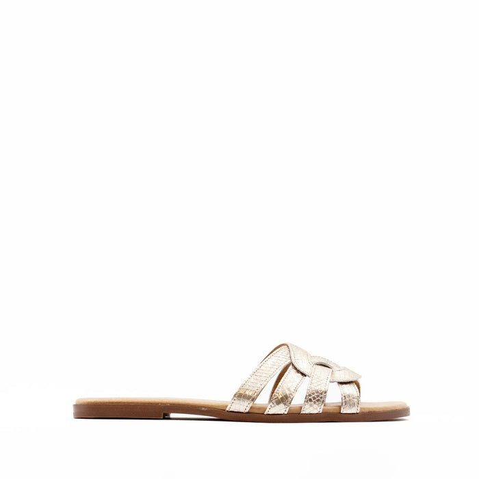 Platinum Sea Flat Sandal