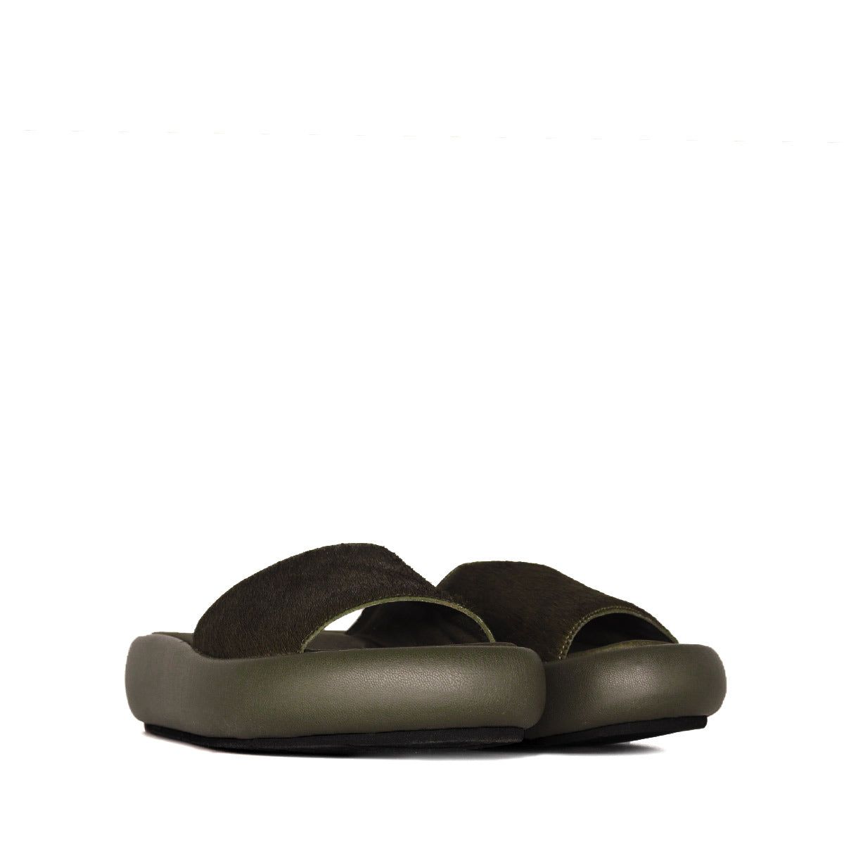Sandàlia Milà Pèl kaki